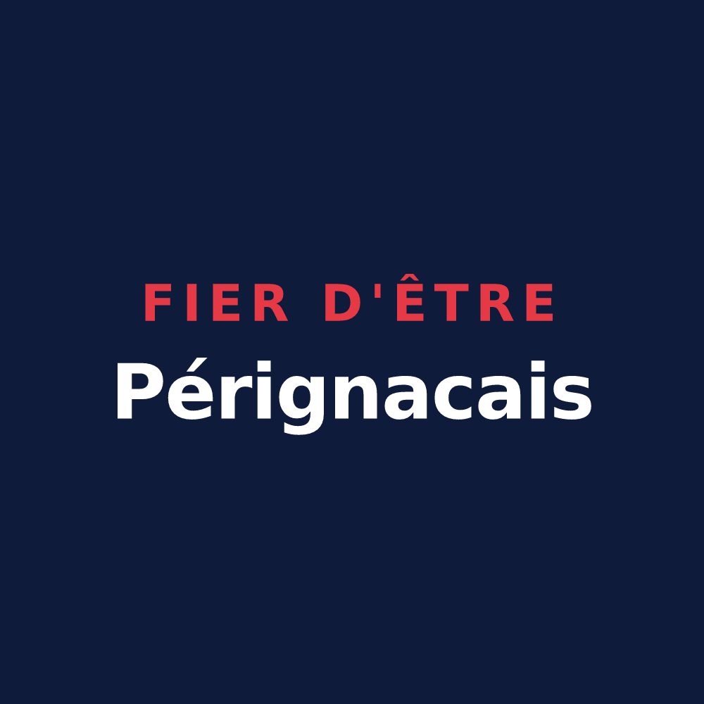 T-shirt « Fier d'être Pérignacais » — design pour Pérignac