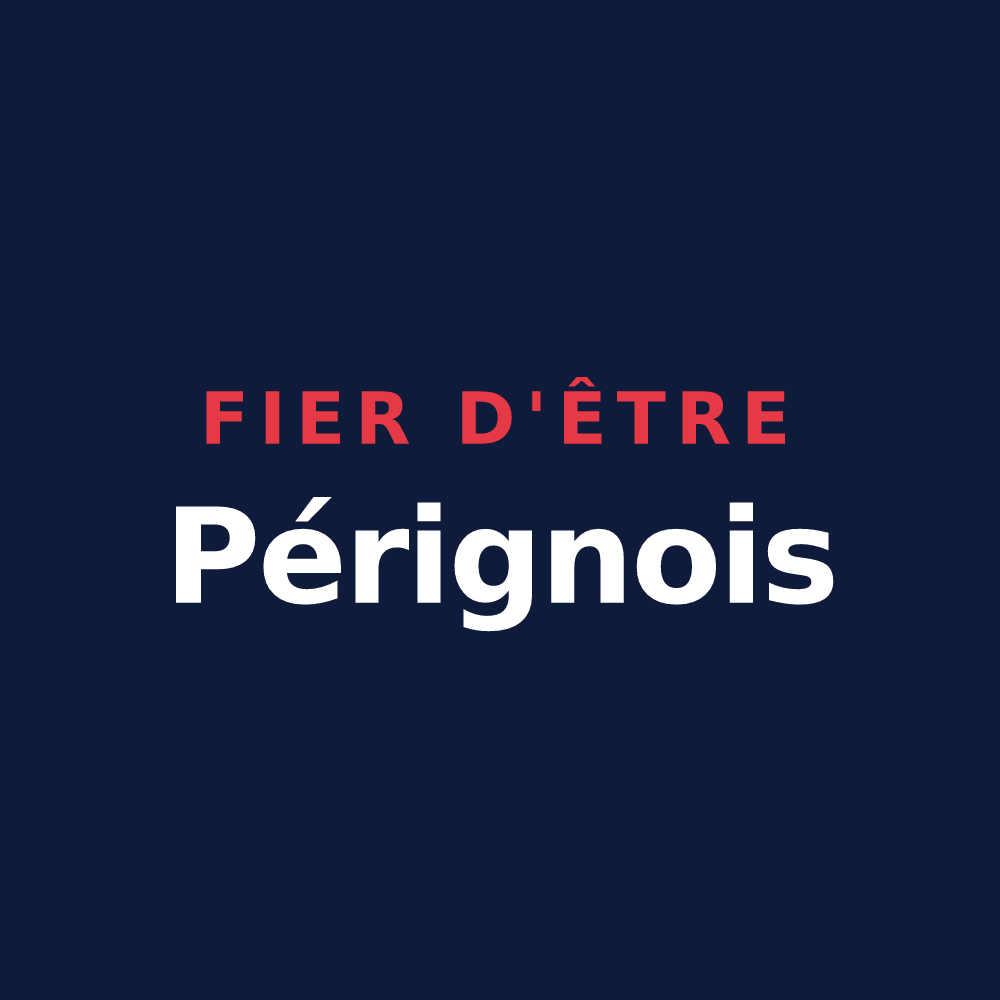 T-shirt « Fier d'être Pérignois » — design pour Périgneux