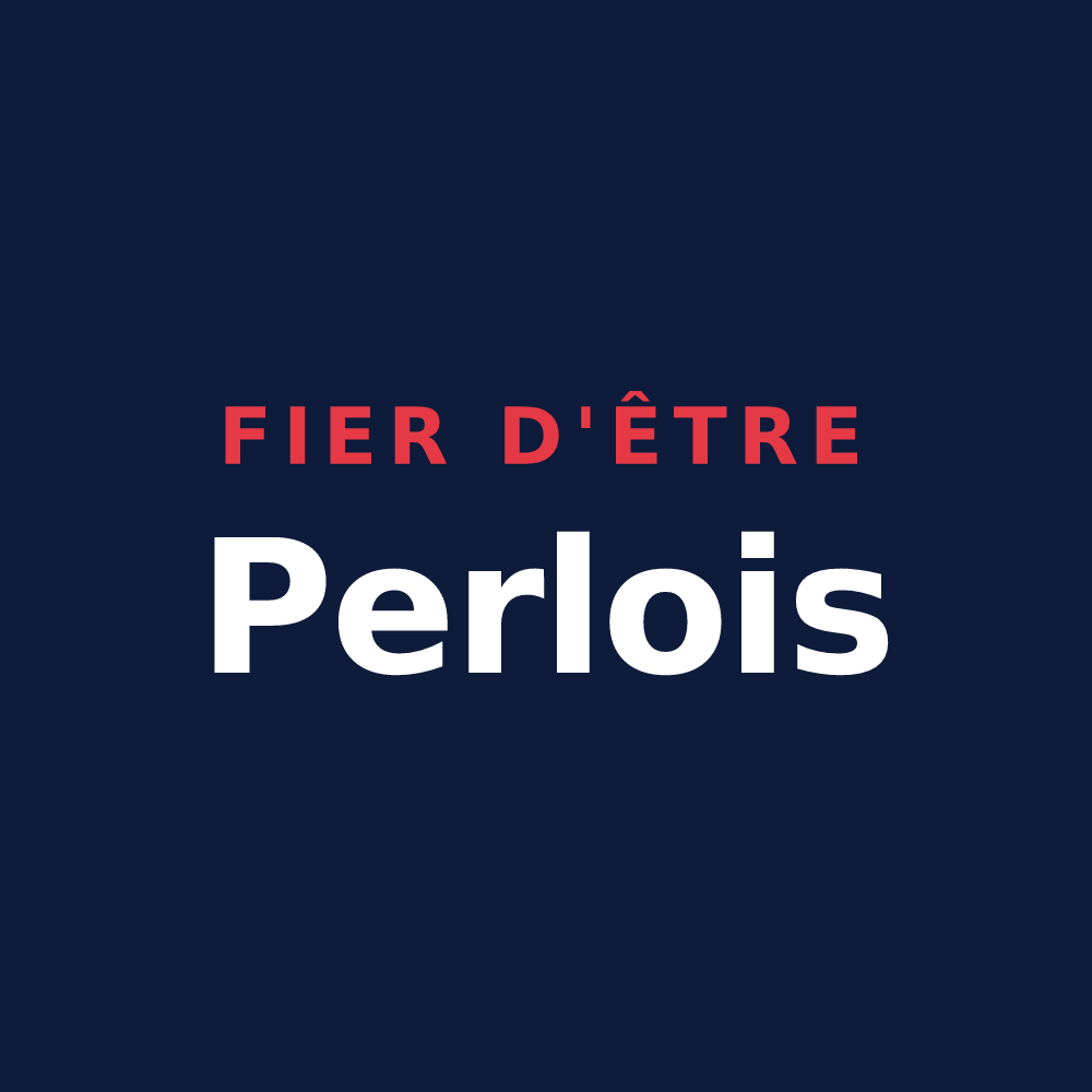 T-shirt « Fier d'être Perlois » — design pour Perles-et-Castelet