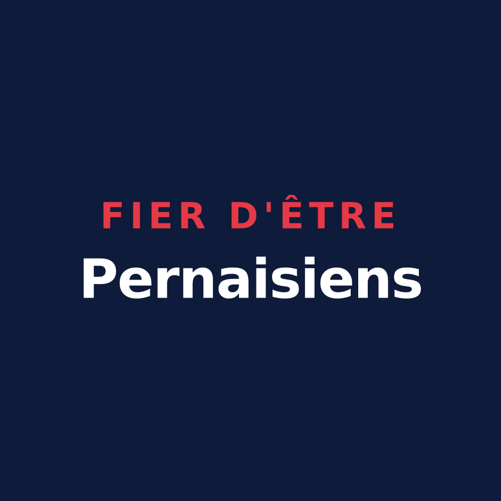 T-shirt « Fier d'être Pernaisiens » — design pour Pernay