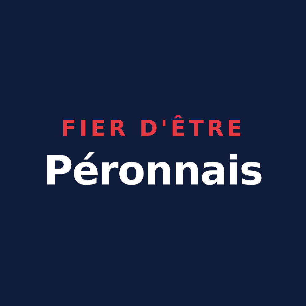 T-shirt « Fier d'être Péronnais » — design pour Péronne