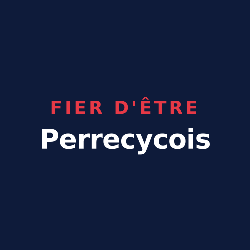 T-shirt « Fier d'être Perrecycois » — design pour Perrecy-les-Forges