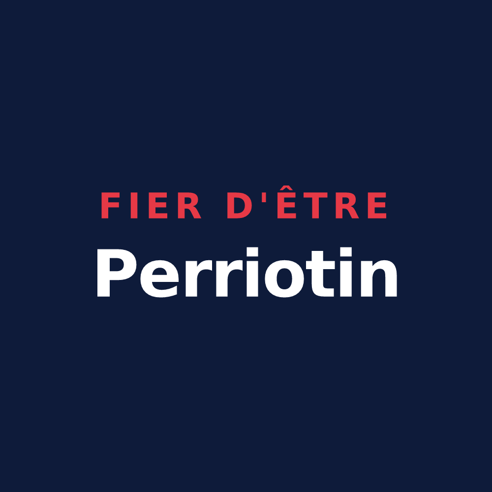 T-shirt « Fier d'être Perriotin » — design pour Perriers-en-Beauficel