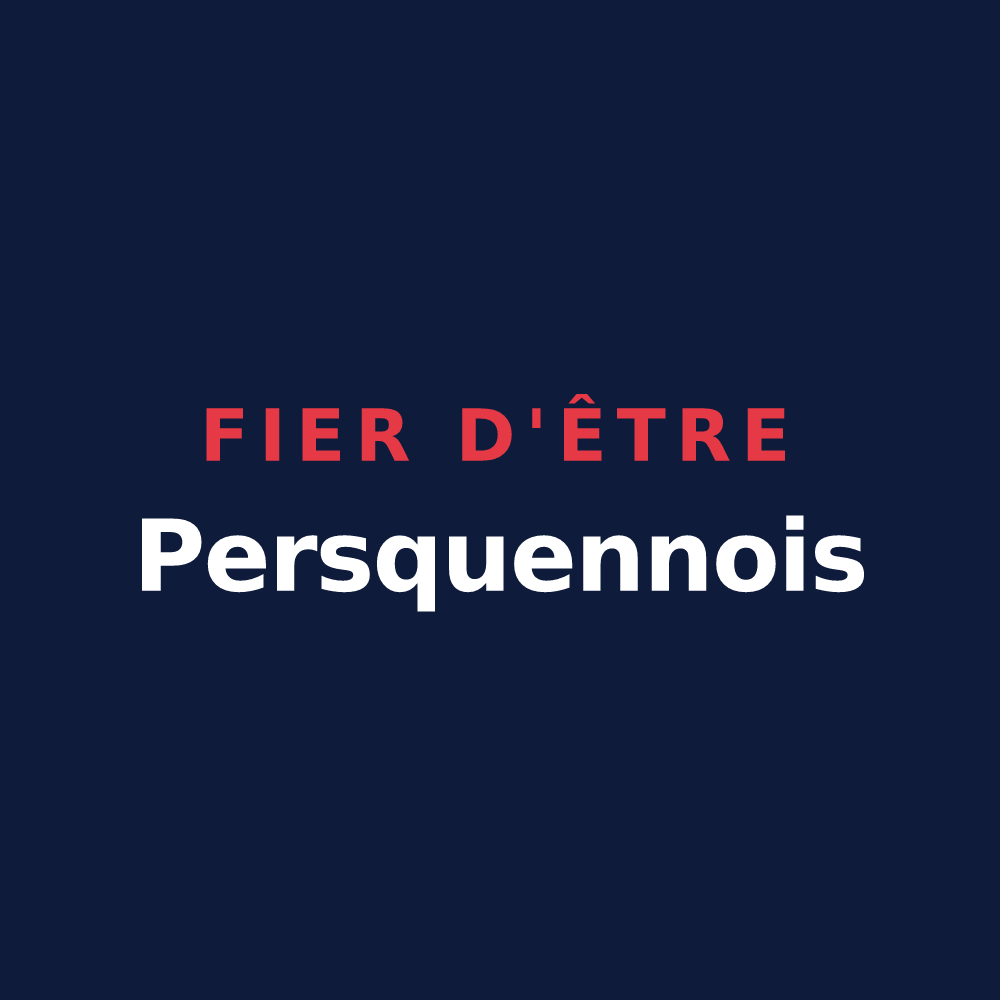 T-shirt « Fier d'être Persquennois » — design pour Persquen