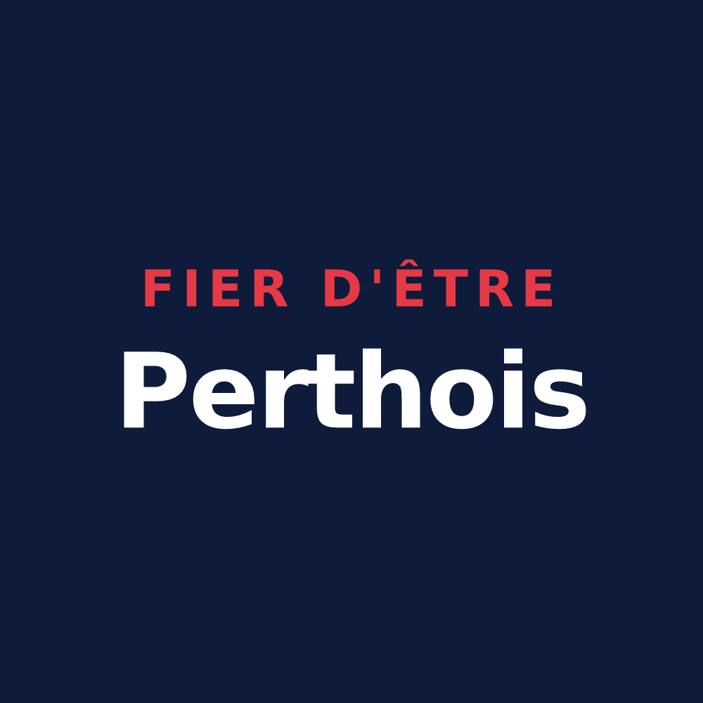 T-shirt « Fier d'être Perthois » — design pour Perthes