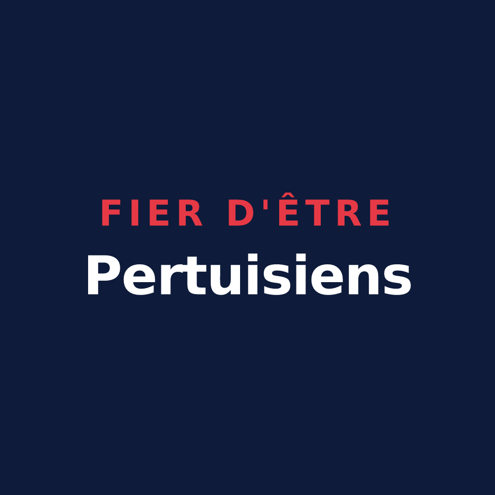 T-shirt « Fier d'être Pertuisiens » — design pour Pertuis