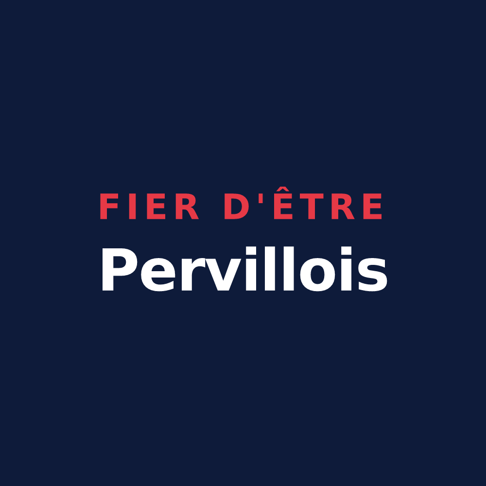 T-shirt « Fier d'être Pervillois » — design pour Perville
