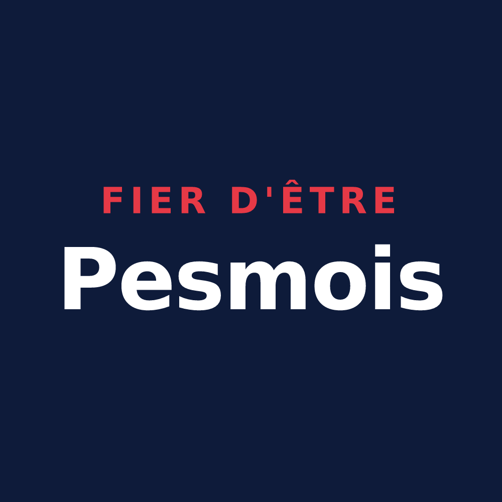 T-shirt « Fier d'être Pesmois » — design pour Pesmes