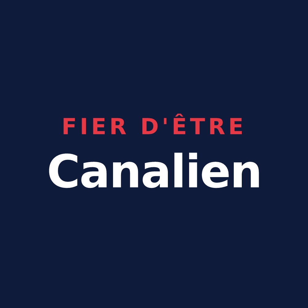 T-shirt « Fier d'être Canalien » — design pour Petit-Canal