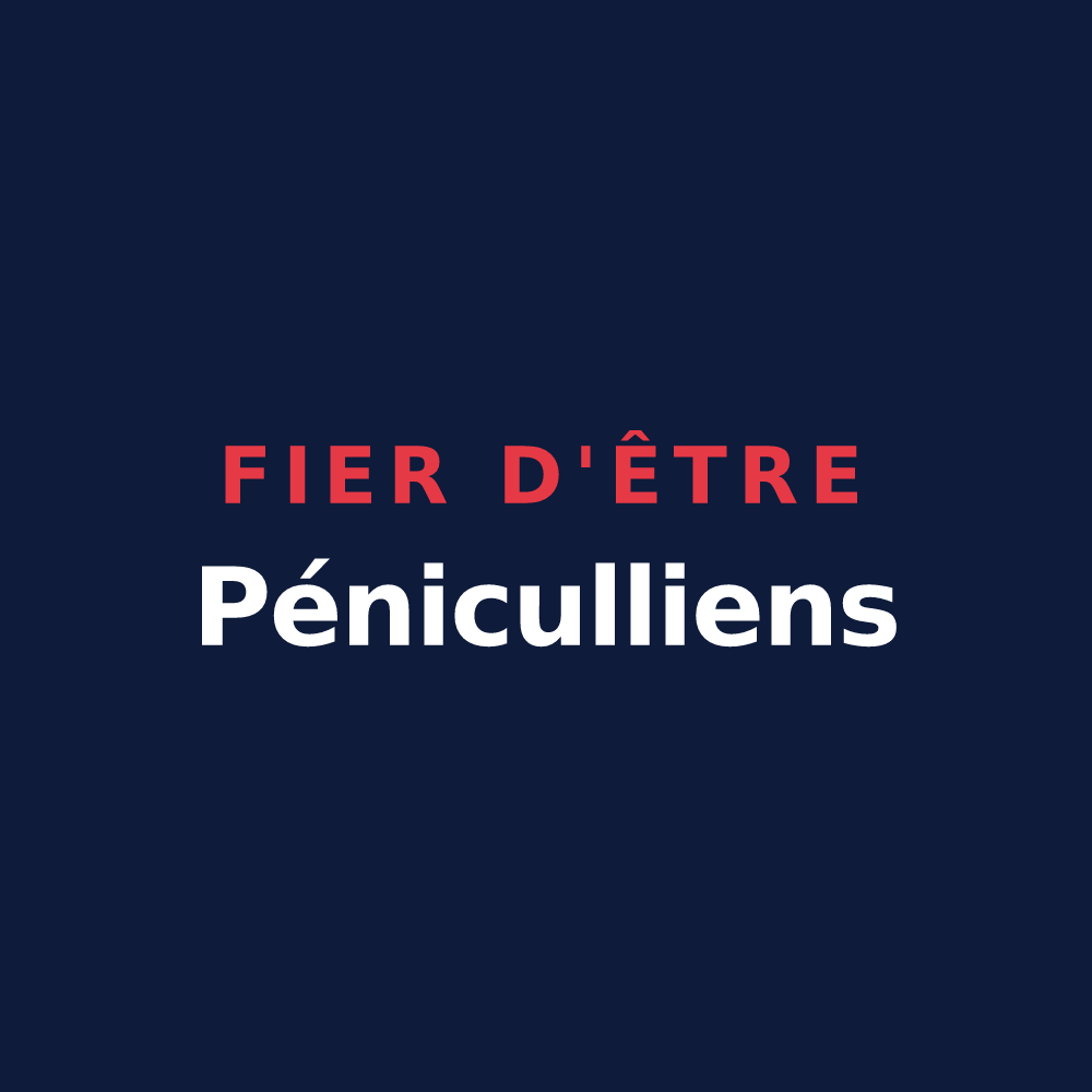 T-shirt « Fier d'être Péniculliens » — design pour Petit-Noir