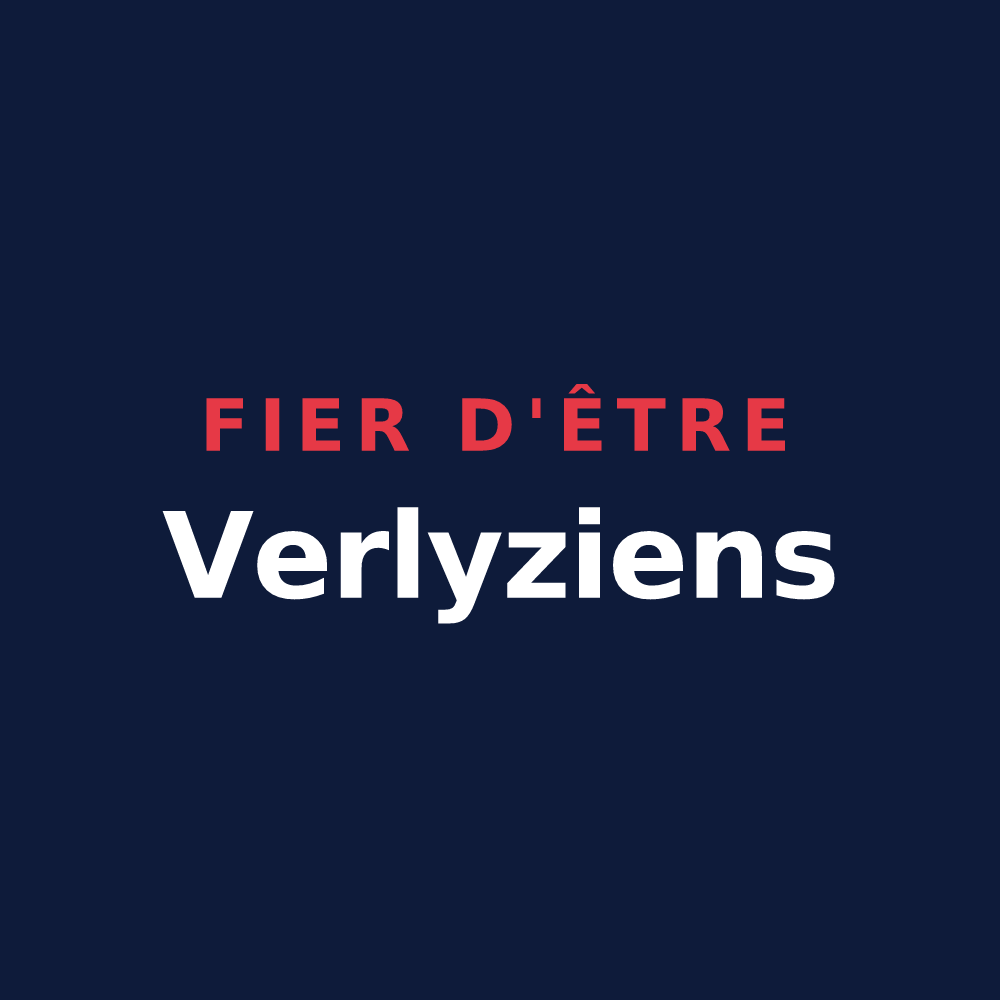 T-shirt « Fier d'être Verlyziens » — design pour Petit-Verly