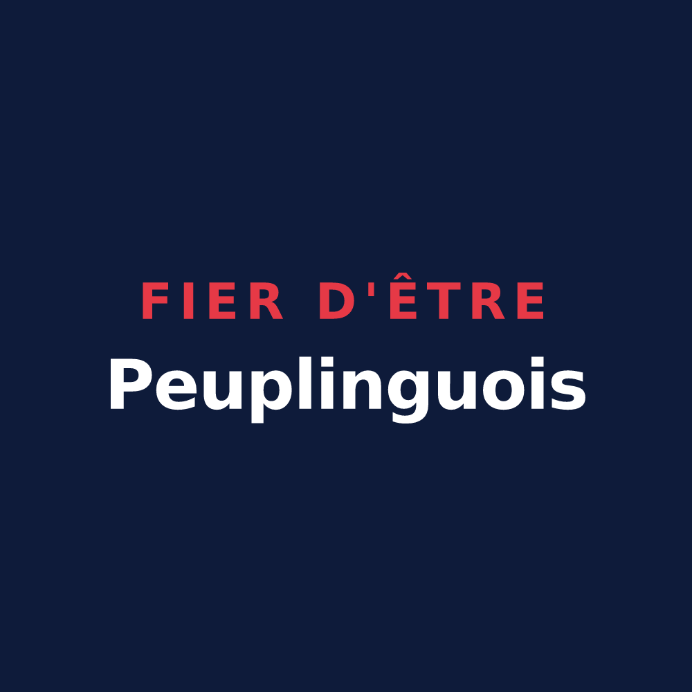 T-shirt « Fier d'être Peuplinguois » — design pour Peuplingues