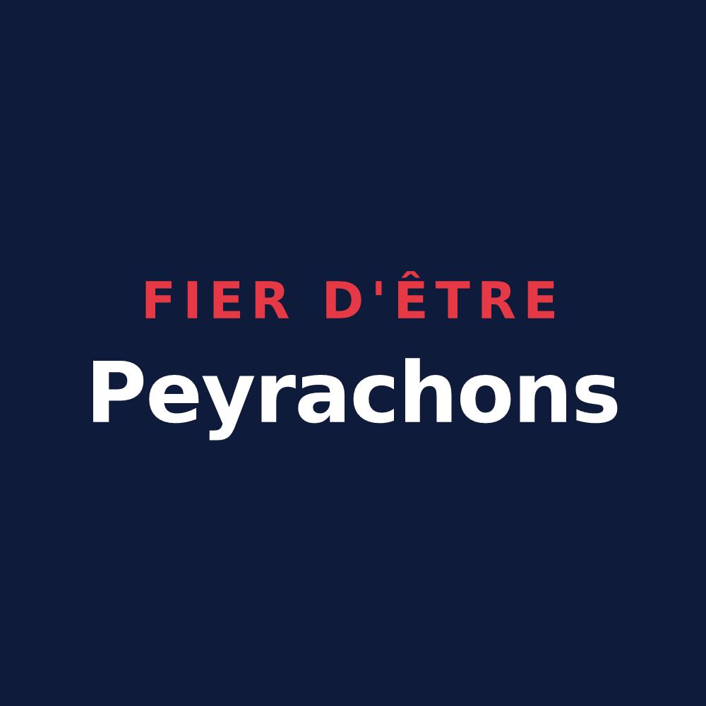 T-shirt « Fier d'être Peyrachons » — design pour Peyrat-de-Bellac