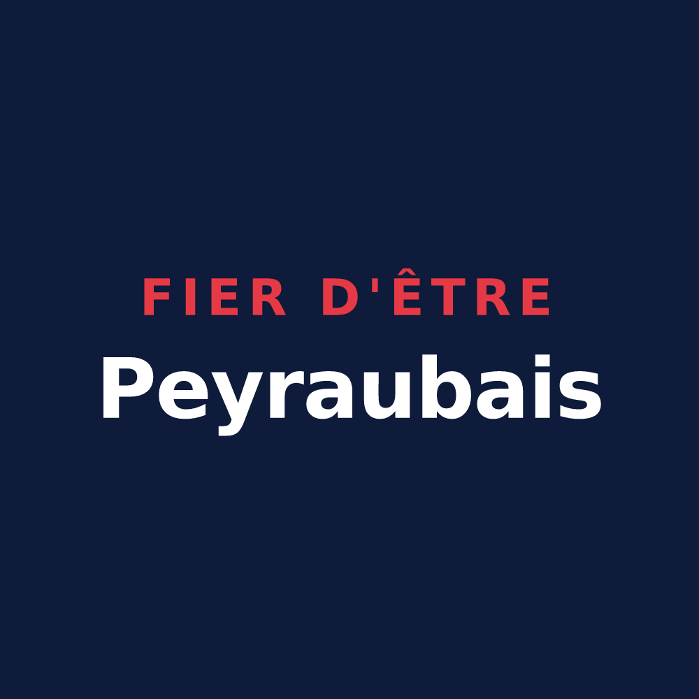 T-shirt « Fier d'être Peyraubais » — design pour Peyraube