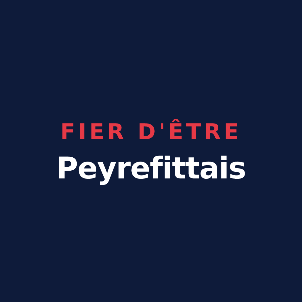 T-shirt « Fier d'être Peyrefittais » — design pour Peyrefitte-sur-l'Hers