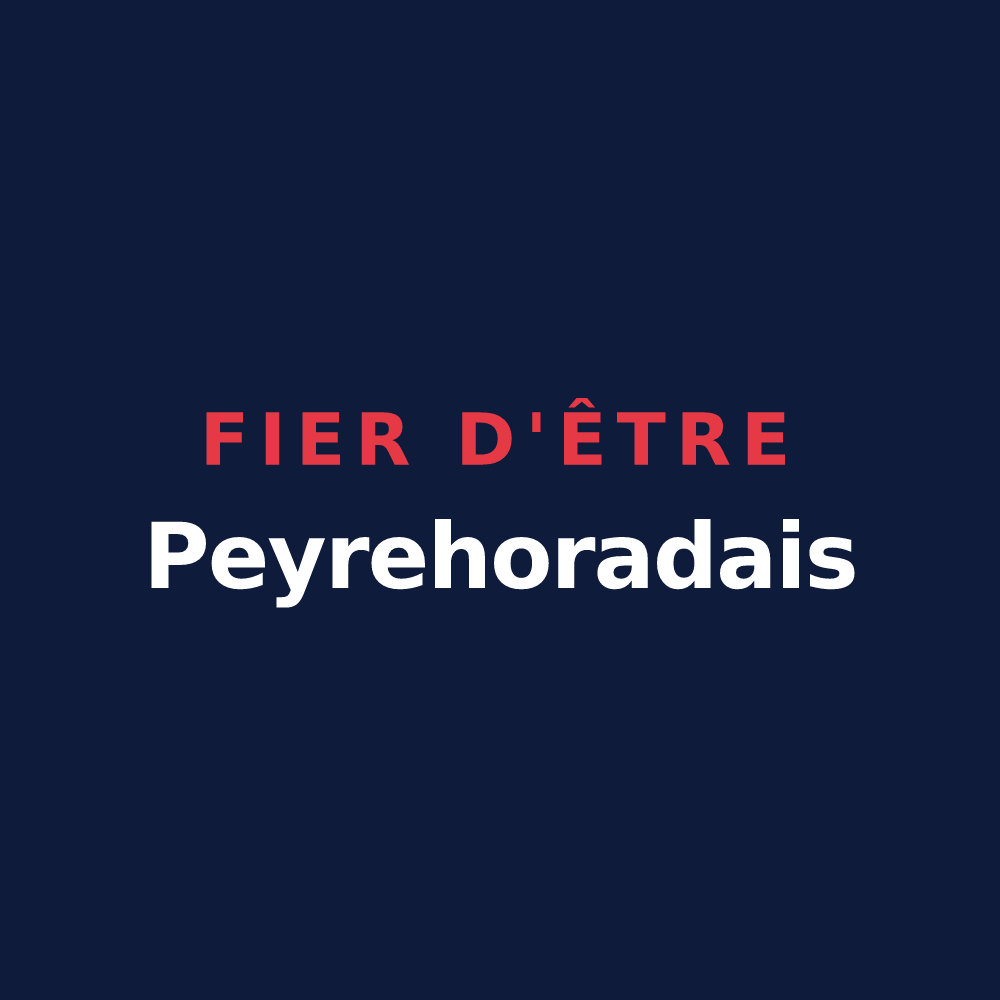 T-shirt « Fier d'être Peyrehoradais » — design pour Peyrehorade