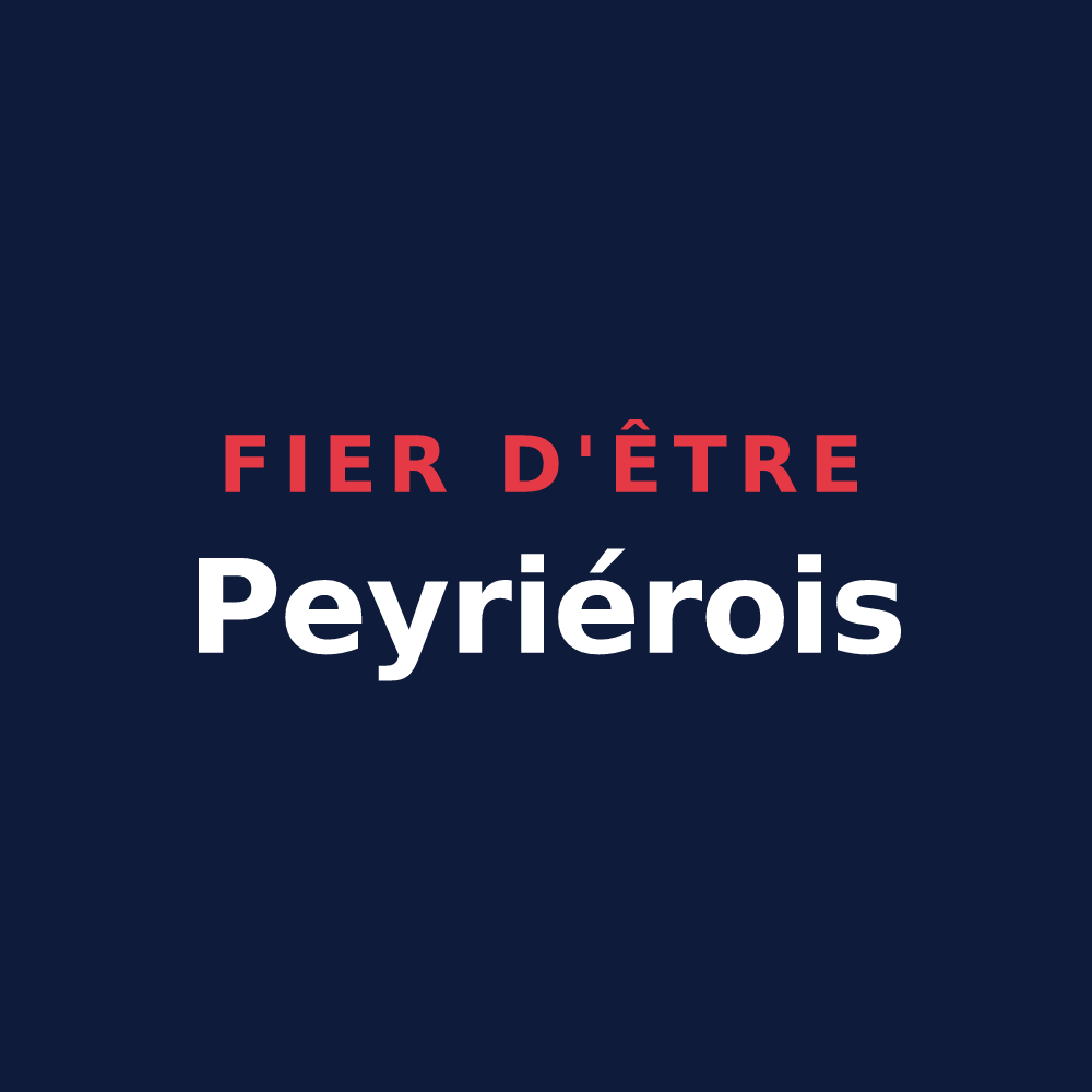T-shirt « Fier d'être Peyriérois » — design pour Peyrière
