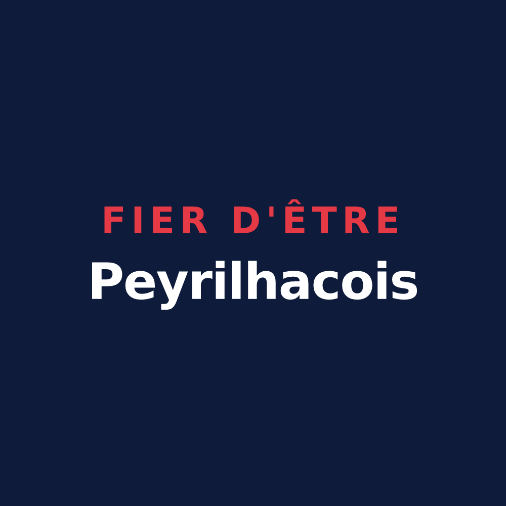 T-shirt « Fier d'être Peyrilhacois » — design pour Peyrilhac