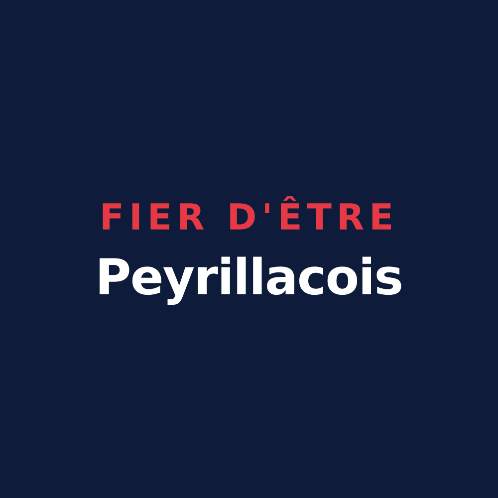 T-shirt « Fier d'être Peyrillacois » — design pour Peyrilles