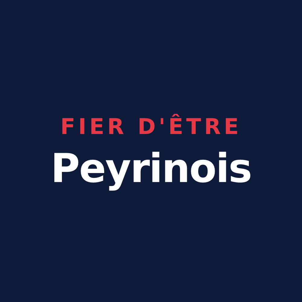 T-shirt « Fier d'être Peyrinois » — design pour Peyrins