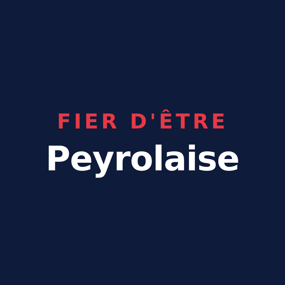 T-shirt « Fier d'être Peyrolaise » — design pour Peyrole