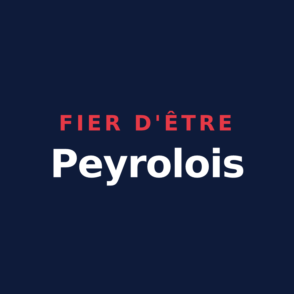 T-shirt « Fier d'être Peyrolois » — design pour Peyrolles-en-Cévennes