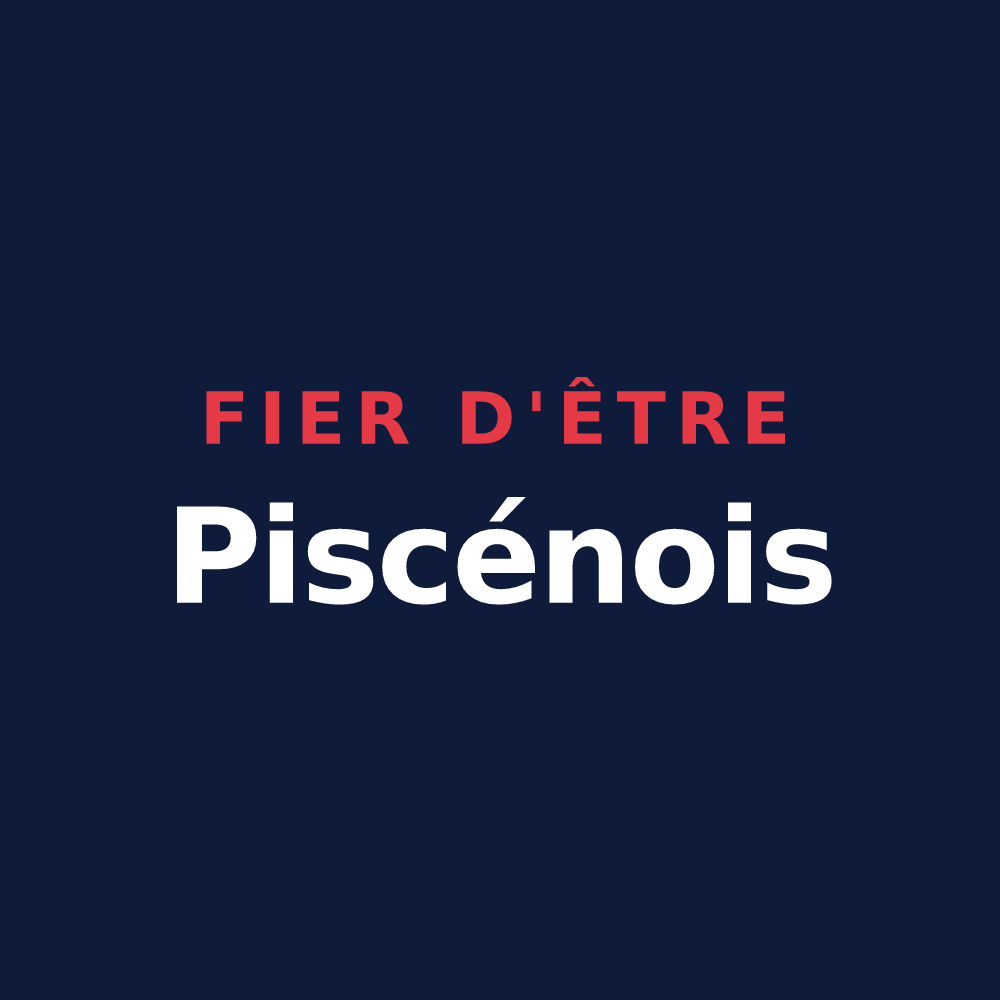 T-shirt « Fier d'être Piscénois » — design pour Pézenas