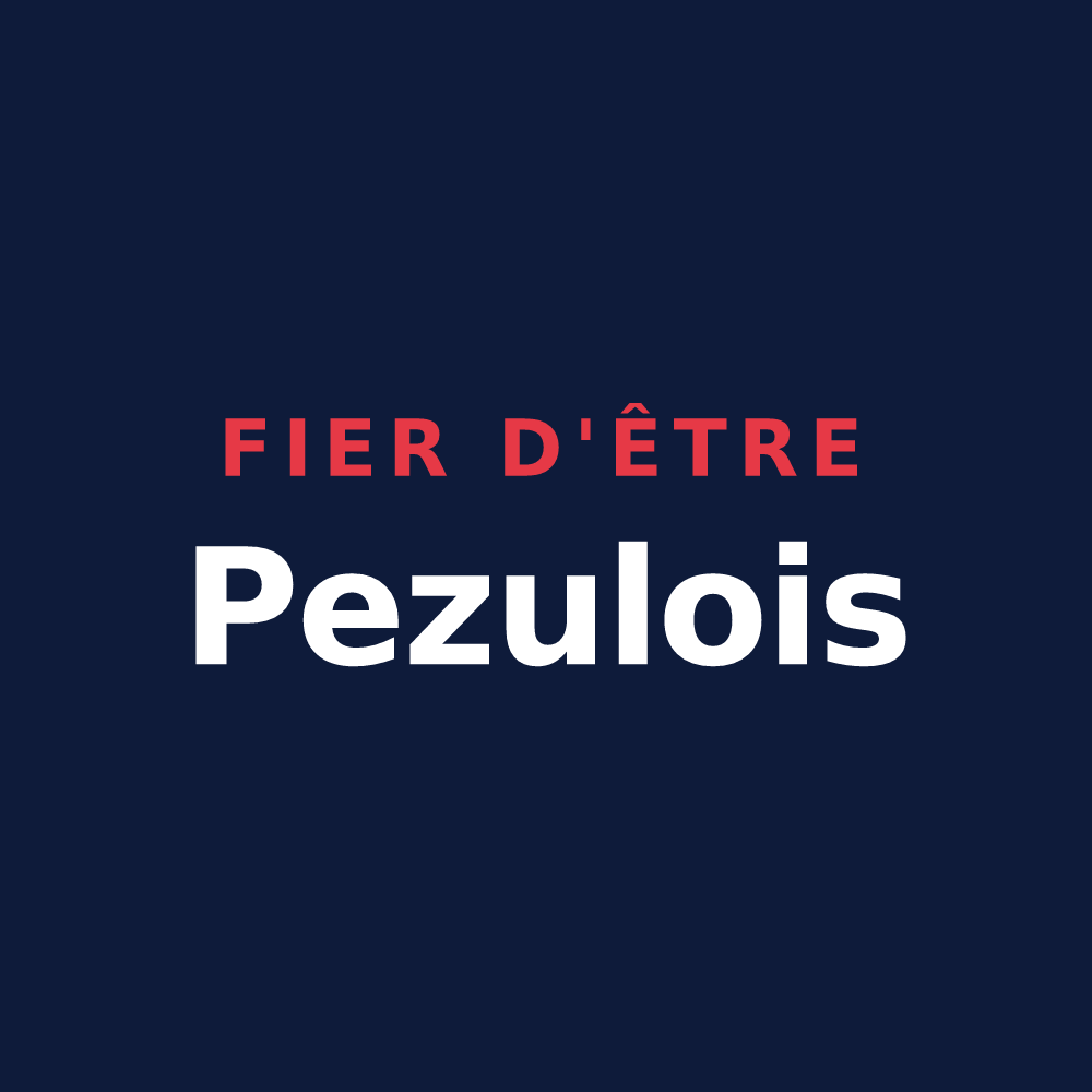 T-shirt « Fier d'être Pezulois » — design pour Pezuls