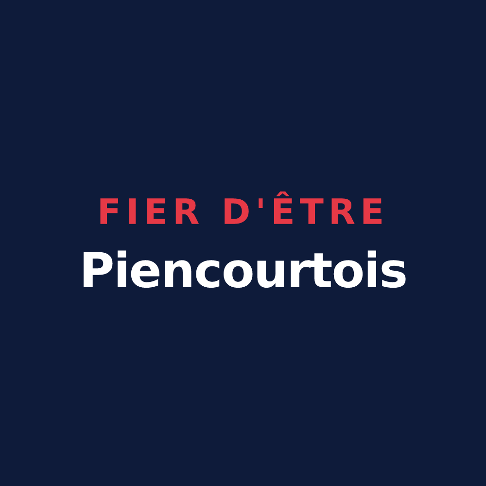 T-shirt « Fier d'être Piencourtois » — design pour Piencourt