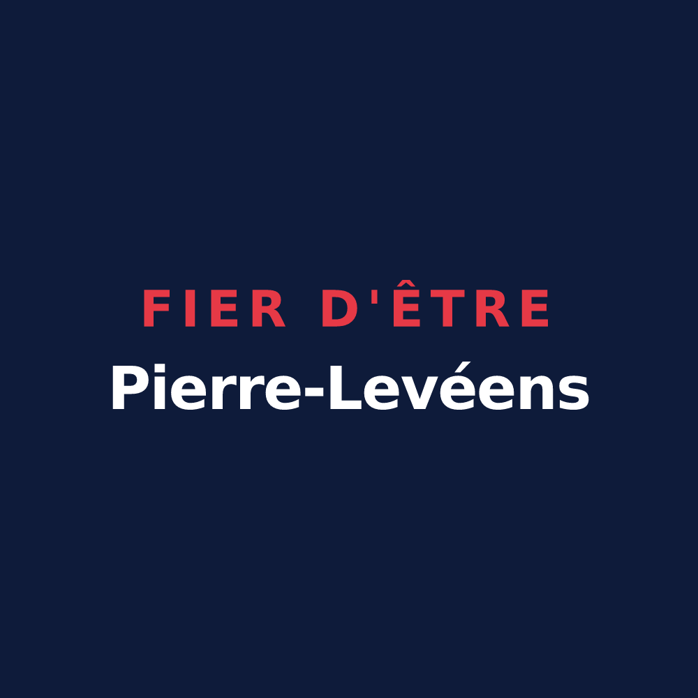 T-shirt « Fier d'être Pierre-Levéens » — design pour Pierre-Levée