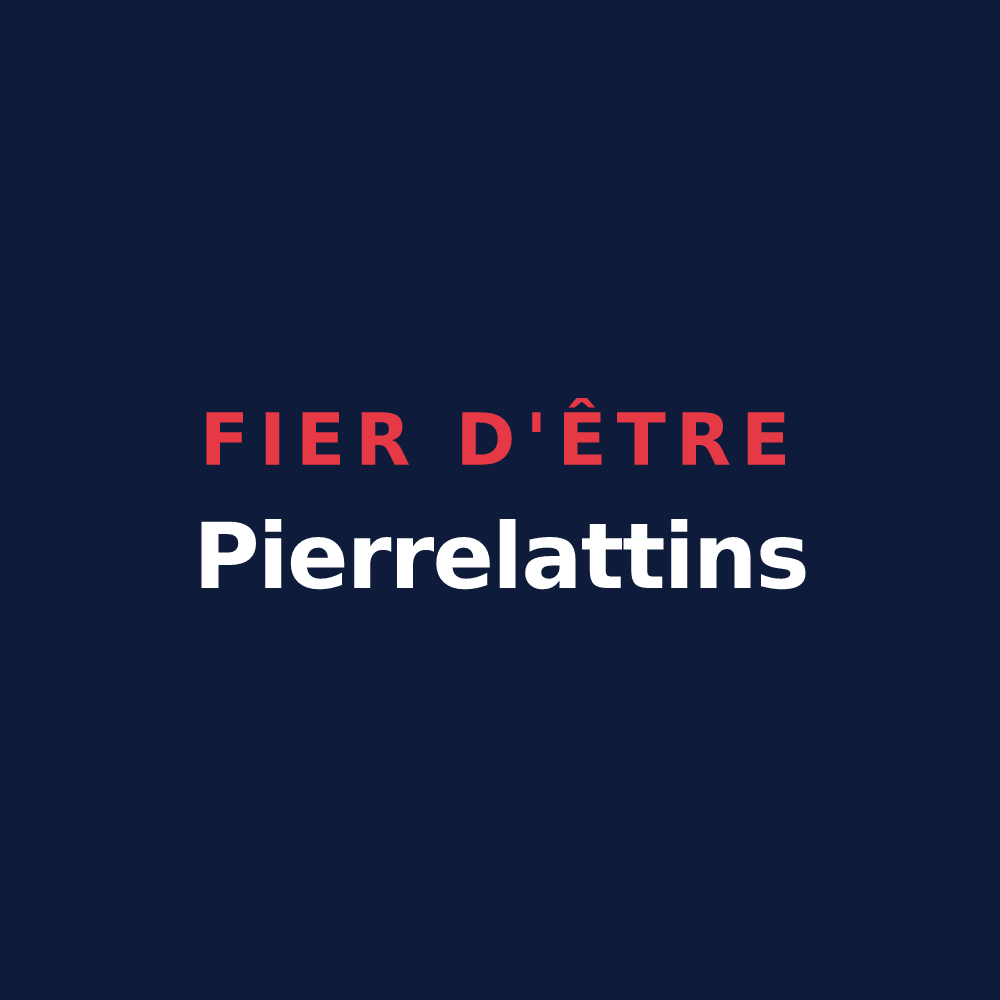 T-shirt « Fier d'être Pierrelattins » — design pour Pierrelatte