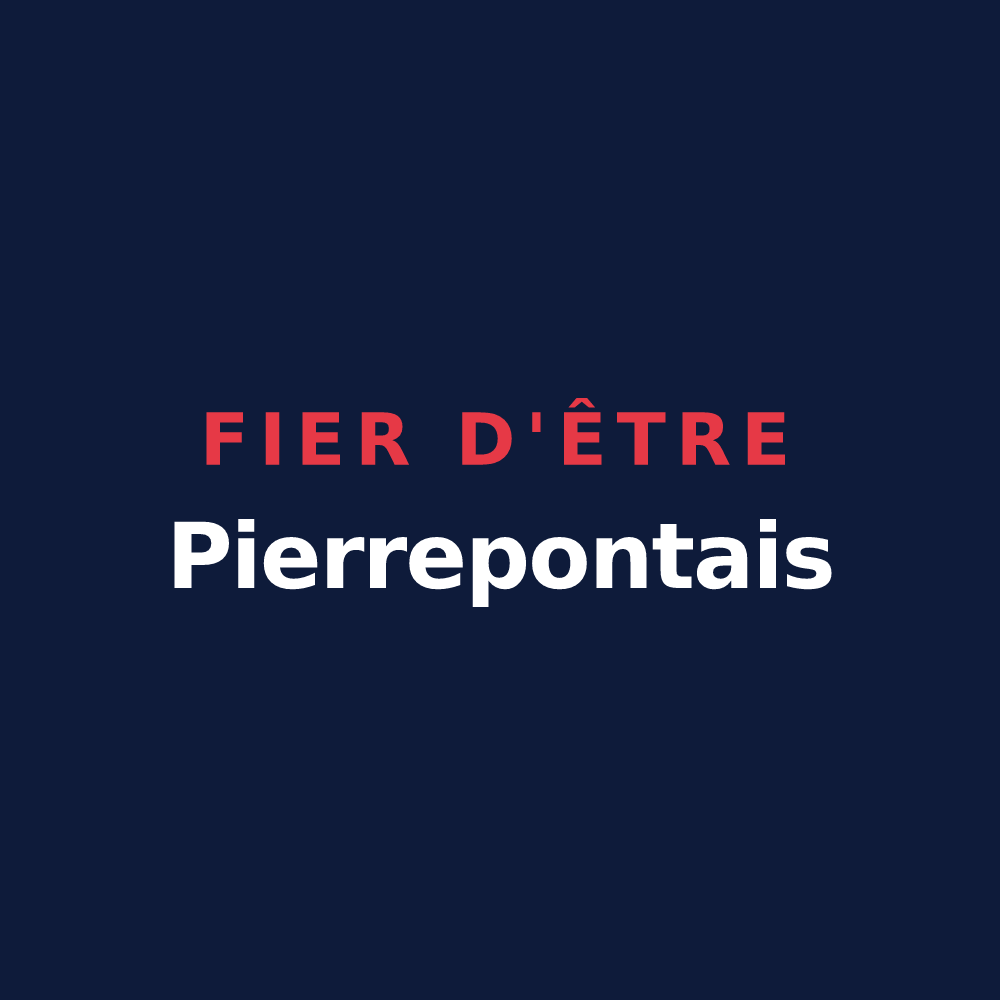 T-shirt « Fier d'être Pierrepontais » — design pour Pierrepont