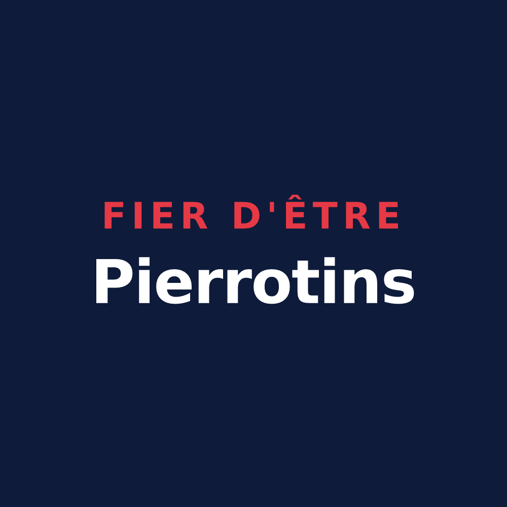 T-shirt « Fier d'être Pierrotins » — design pour Pierres