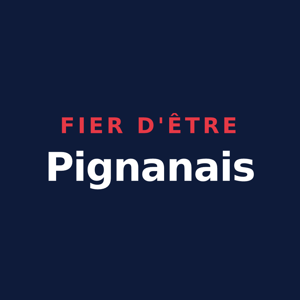 T-shirt « Fier d'être Pignanais » — design pour Pignan