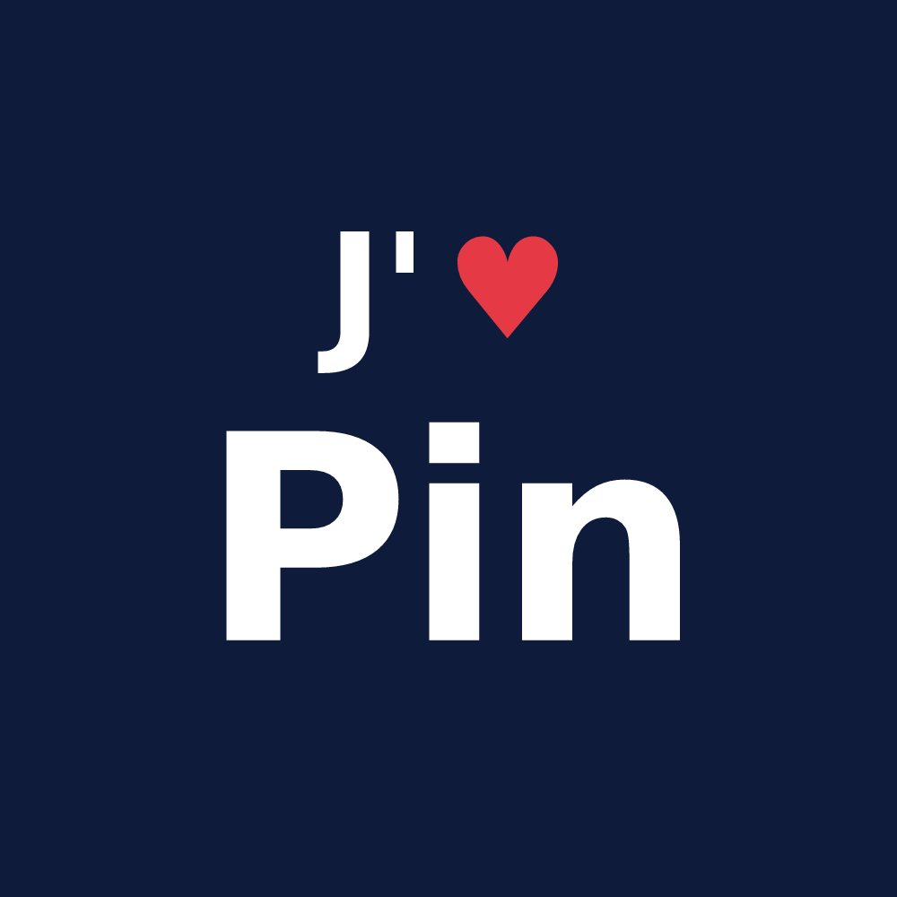 T-shirt personnalisé Pin — design J'aime Pin
