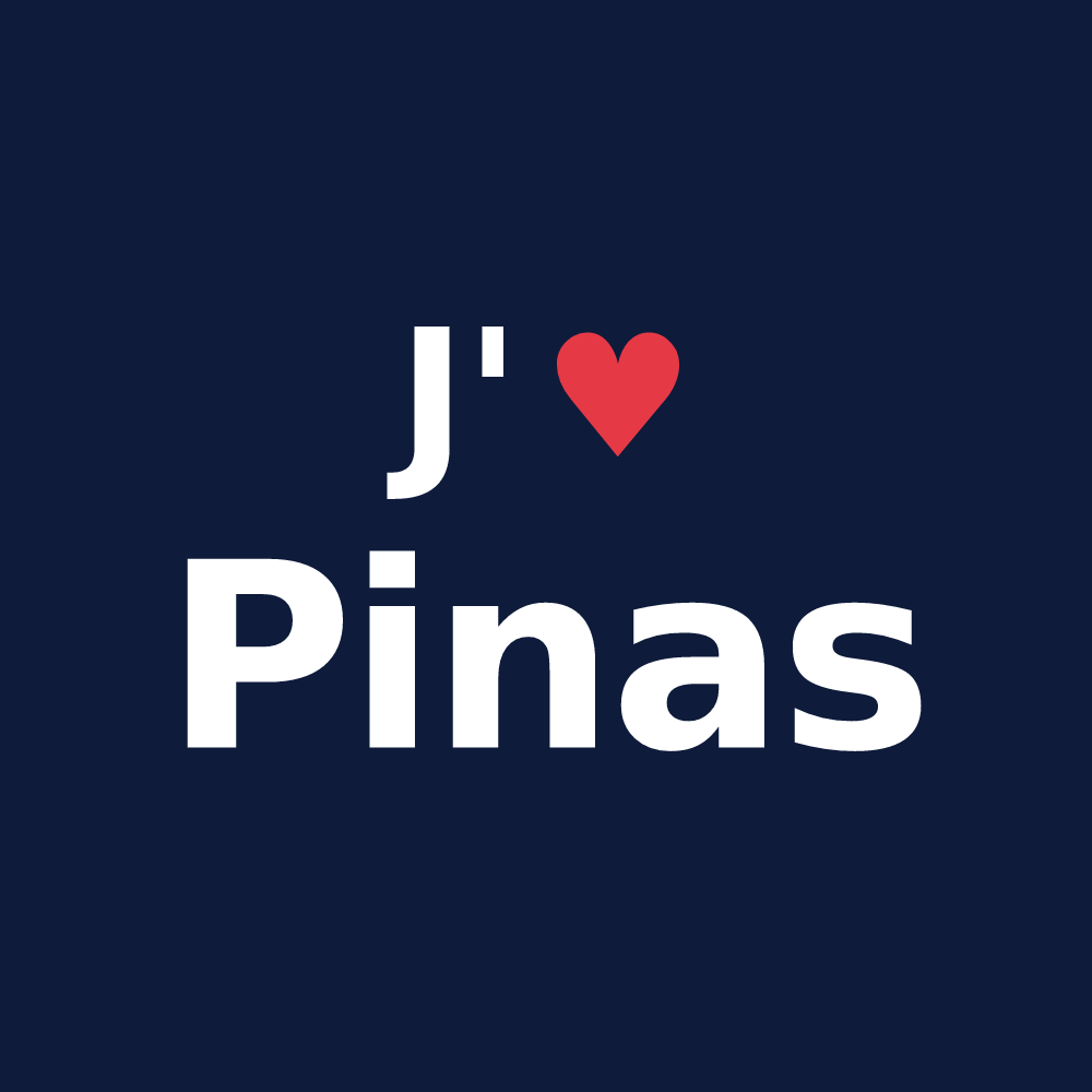 T-shirt personnalisé Pinas — design J'aime Pinas
