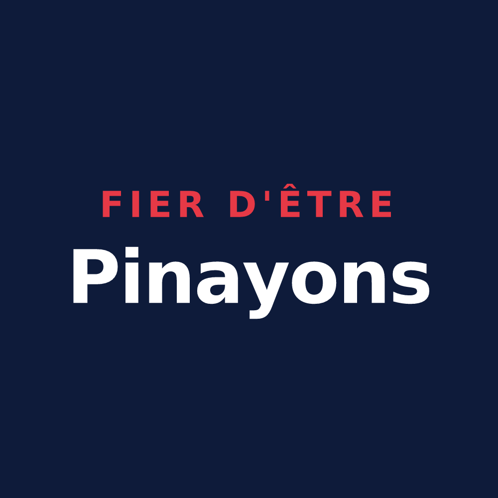 T-shirt « Fier d'être Pinayons » — design pour Pinay