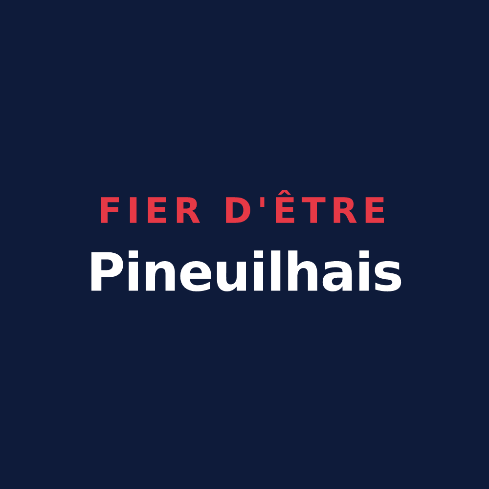 T-shirt « Fier d'être Pineuilhais » — design pour Pineuilh