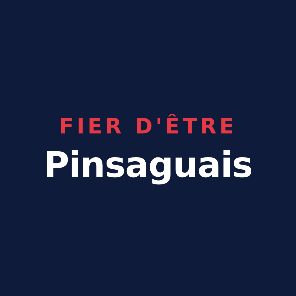 T-shirt « Fier d'être Pinsaguais » — design pour Pinsac