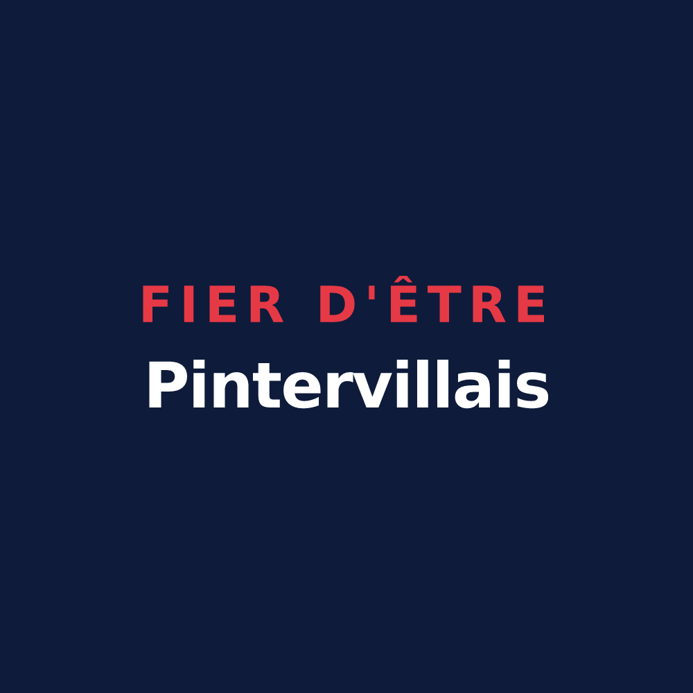 T-shirt « Fier d'être Pintervillais » — design pour Pinterville