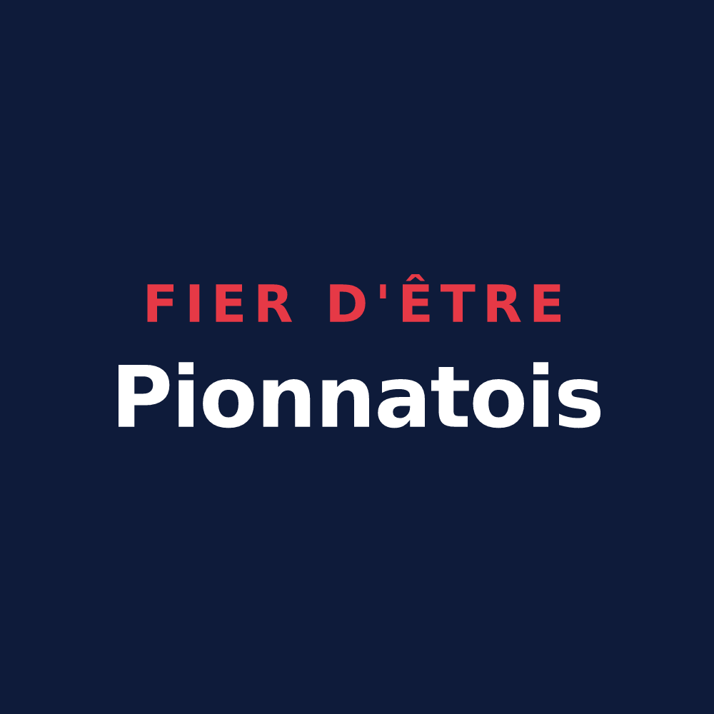 T-shirt « Fier d'être Pionnatois » — design pour Pionnat
