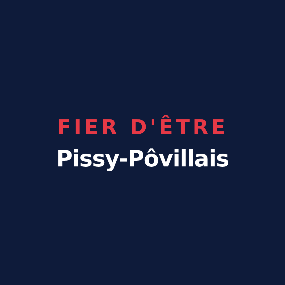 T-shirt « Fier d'être Pissy-Pôvillais » — design pour Pissy-Pôville