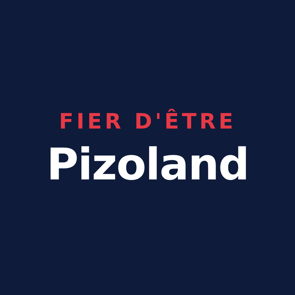 T-shirt « Fier d'être Pizoland » — design pour Pizay