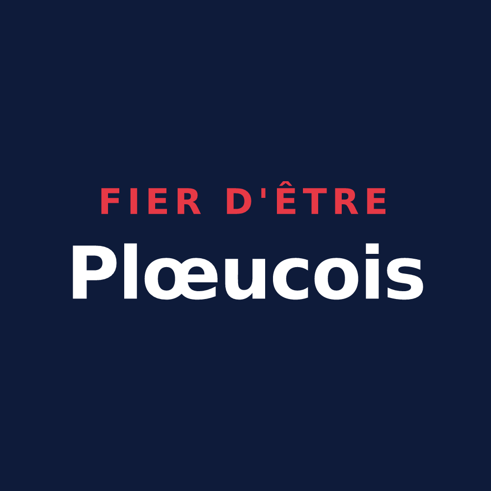 T-shirt « Fier d'être Plœucois » — design pour Plœuc-L'Hermitage