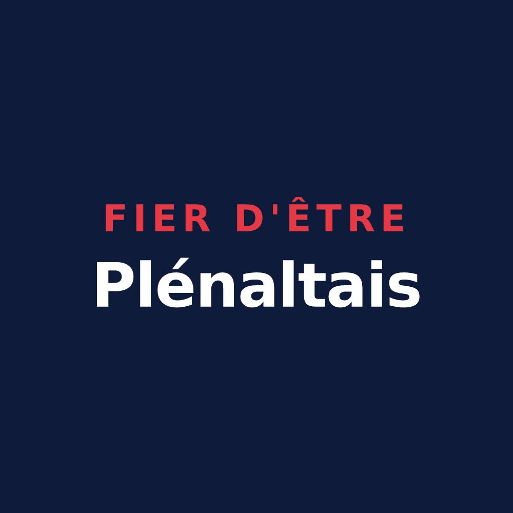 T-shirt « Fier d'être Plénaltais » — design pour Plaine-Haute