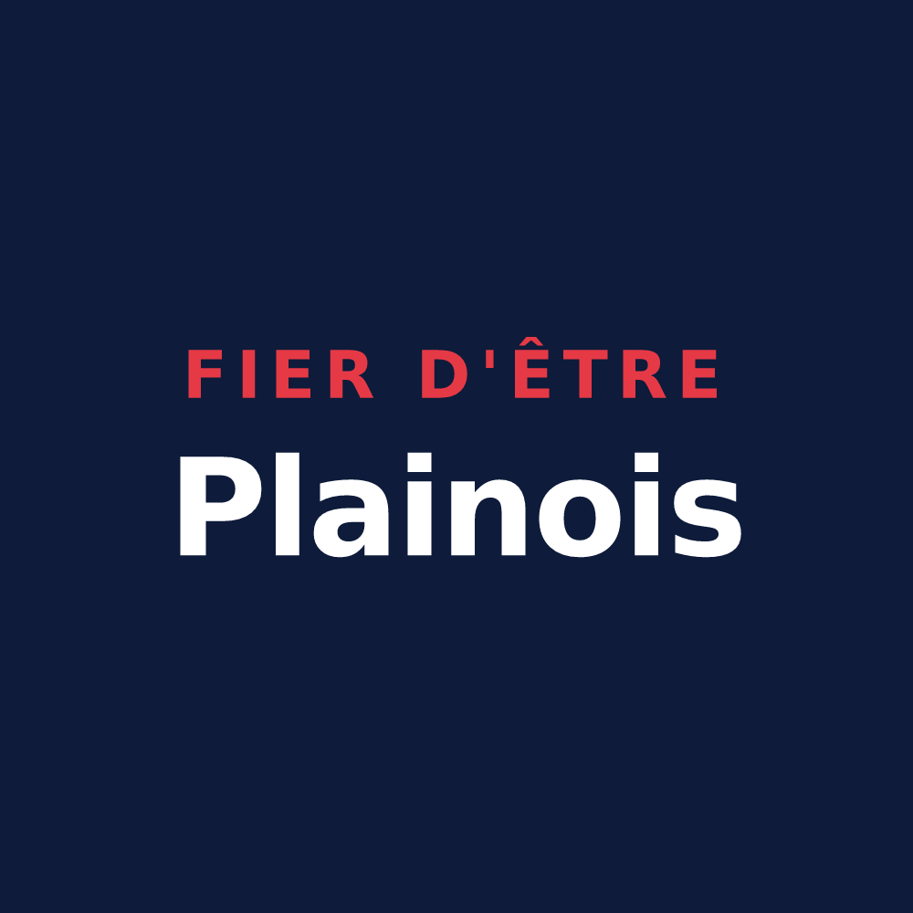 T-shirt « Fier d'être Plainois » — design pour Plaines-Saint-Lange