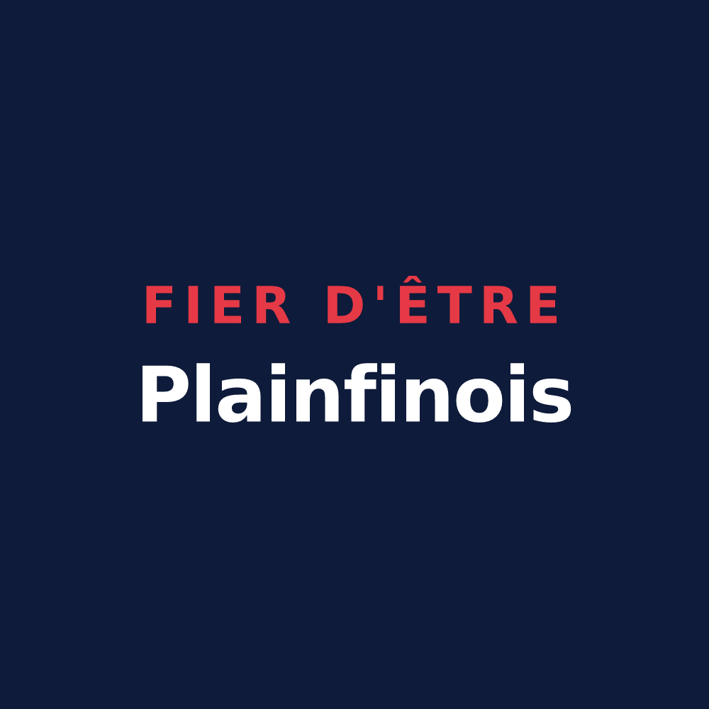 T-shirt « Fier d'être Plainfinois » — design pour Plainfaing