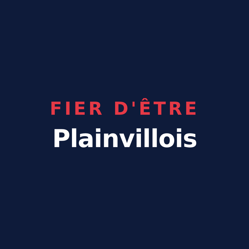 T-shirt « Fier d'être Plainvillois » — design pour Plainville