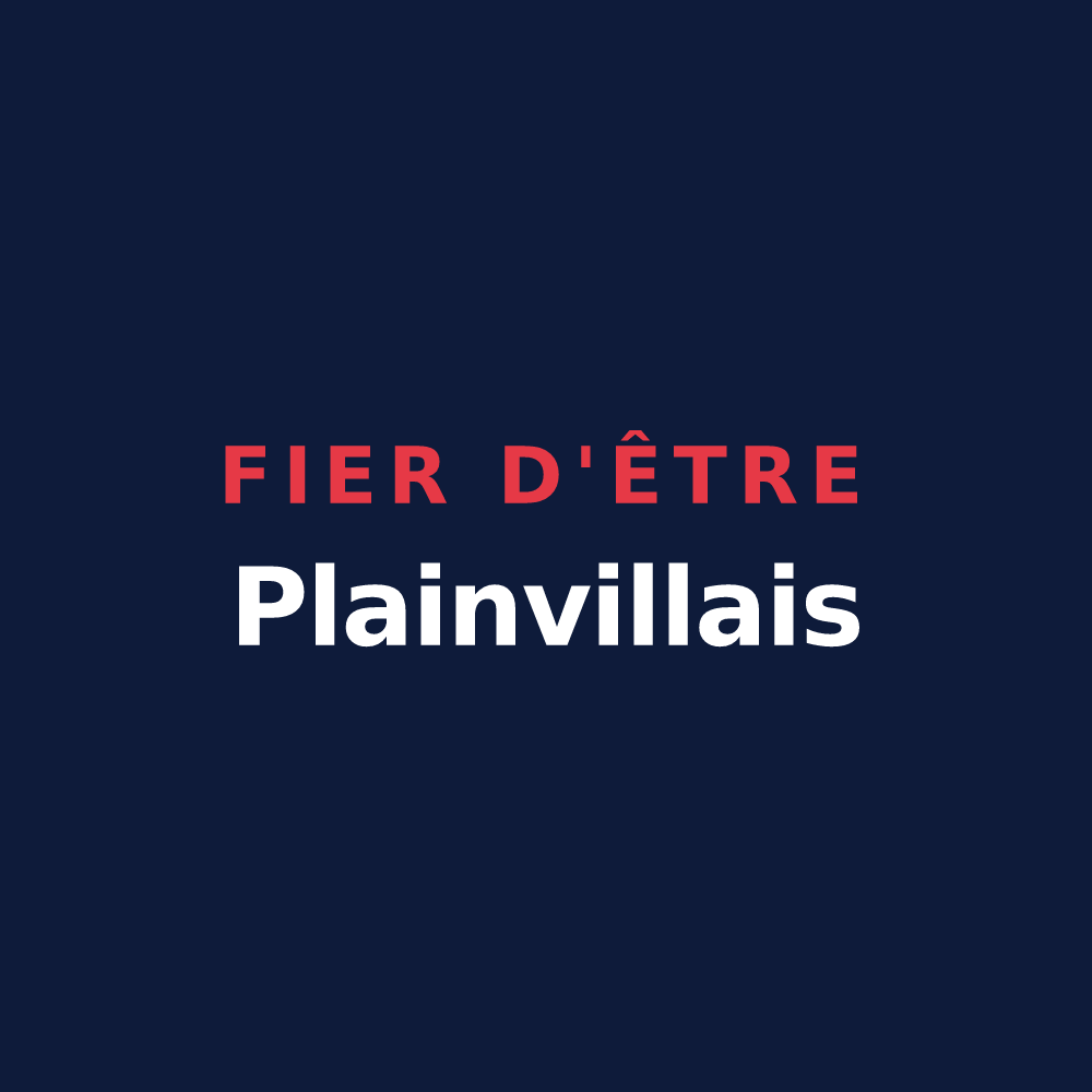 T-shirt « Fier d'être Plainvillais » — design pour Plainville