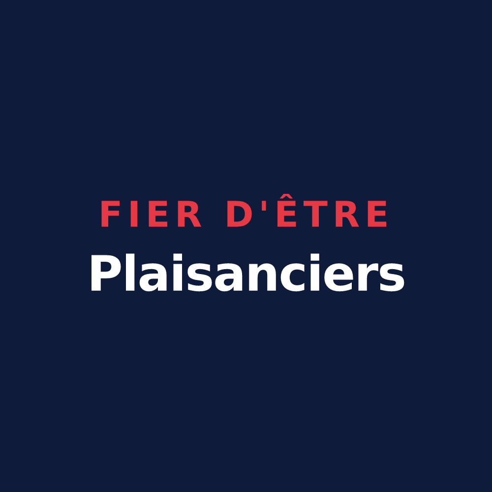 T-shirt « Fier d'être Plaisanciers » — design pour Plaisance